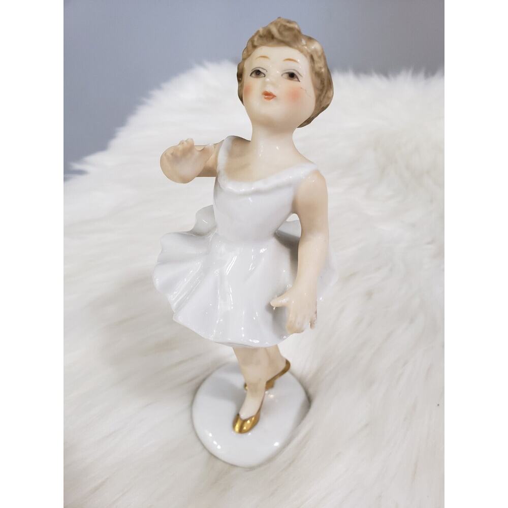 Vintage Andrea By Sadek, Dancing Ballerina Porcelain Figurine Decor Nursery